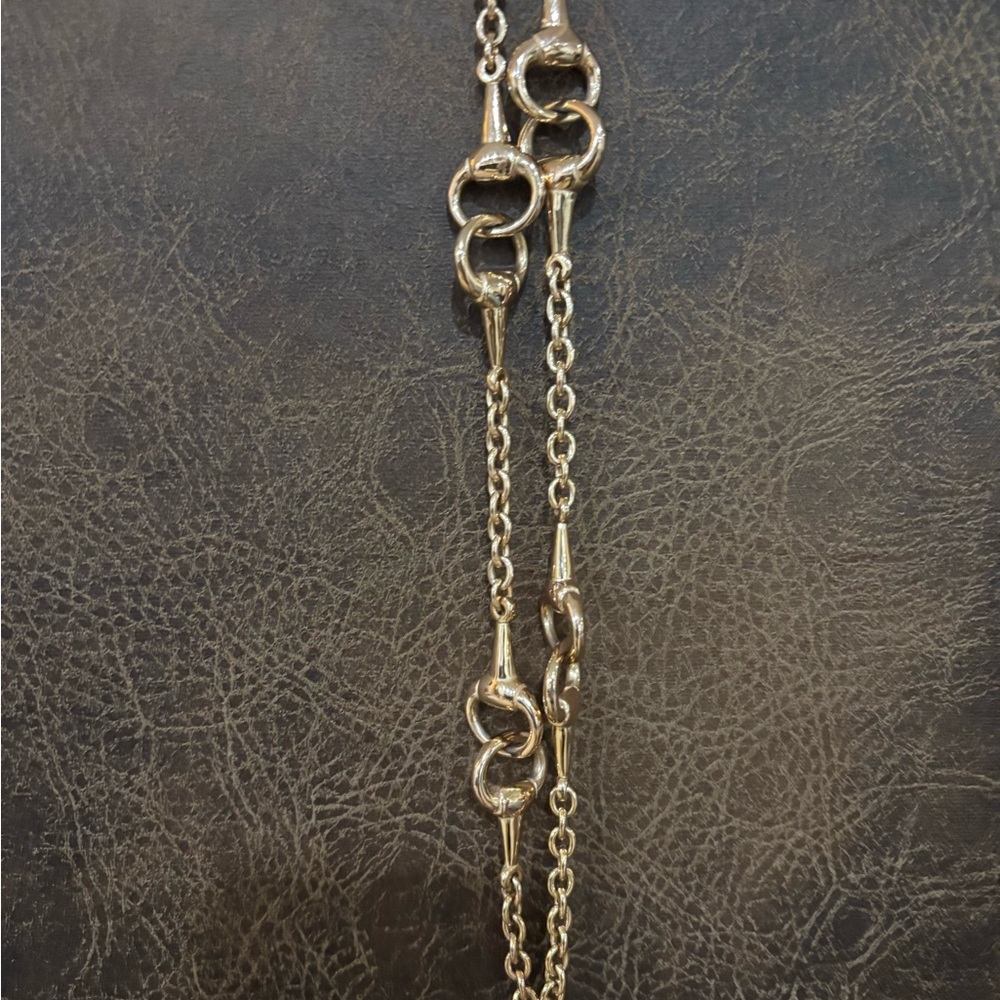 MILOR bronze Italy rose gold necklace